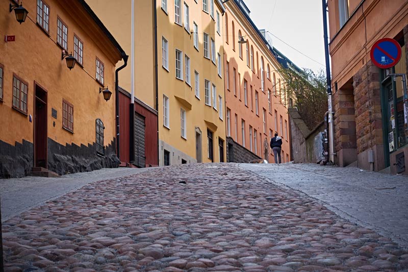 ストックホルムの街並み スウェーデン旅行記01