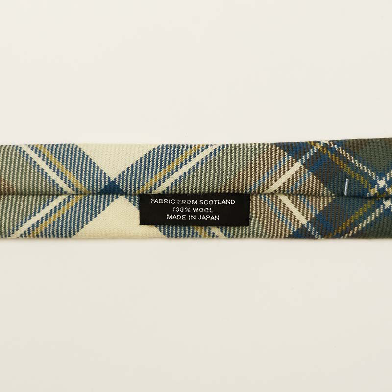 tundra(ツンドラ)のタータンチェックタイ